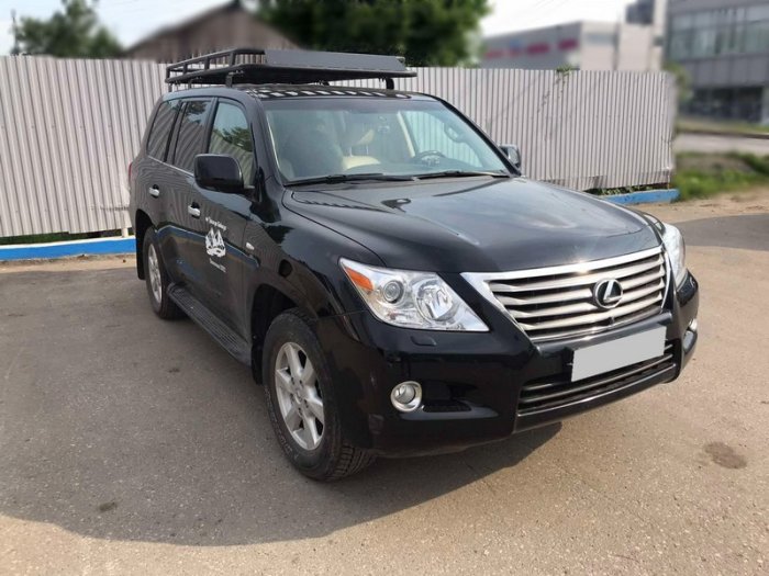 Установка ГБО на Lexus LX 570 2009 г., ГБО 4 поколения, пропан LANDI RENZO (Италия), двигатель 5.7 л. 8 цилиндров